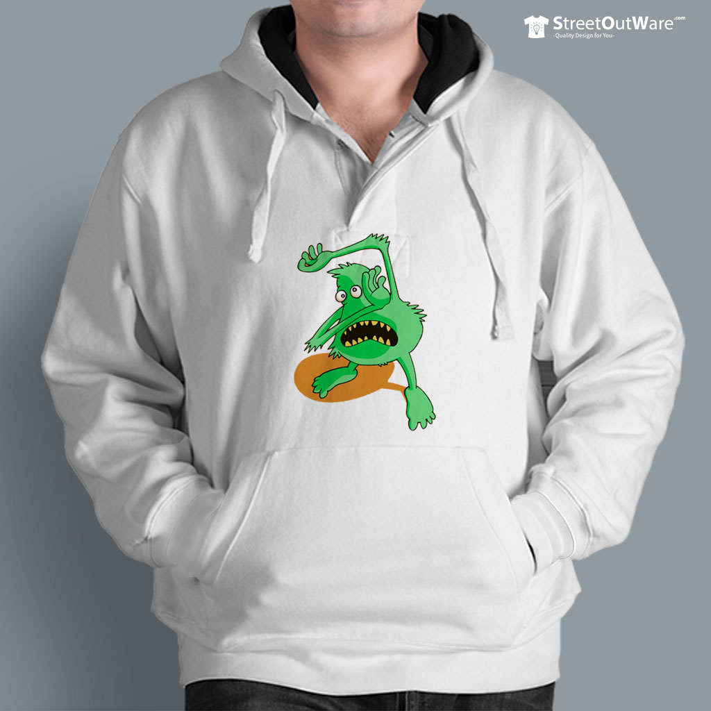 Harmless monster Hoodie - classic Hoodie - StreetOutWare.com