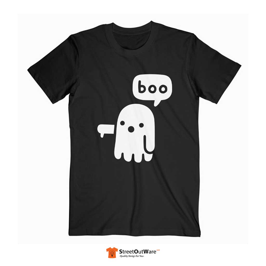 Ghost Boo Halloween Ghost Boo Halloween T Shirt - Streetoutware.com